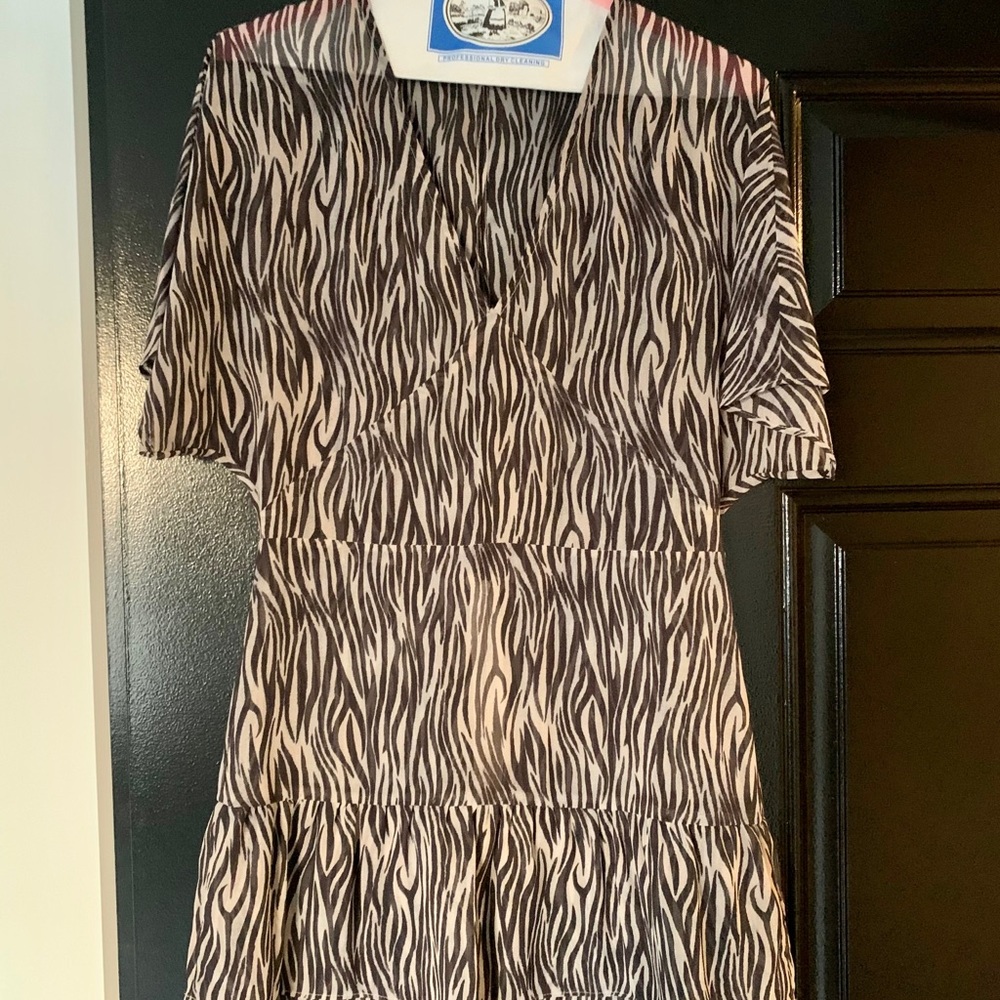 ALLSAINTS FITTED MINI DRESS